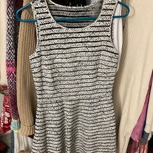 Parker striped skater dress